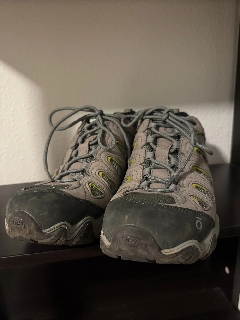 Oboz Hiking Boots Sawtooth II Low Men’s Size 12 Regular Shoes Pewter